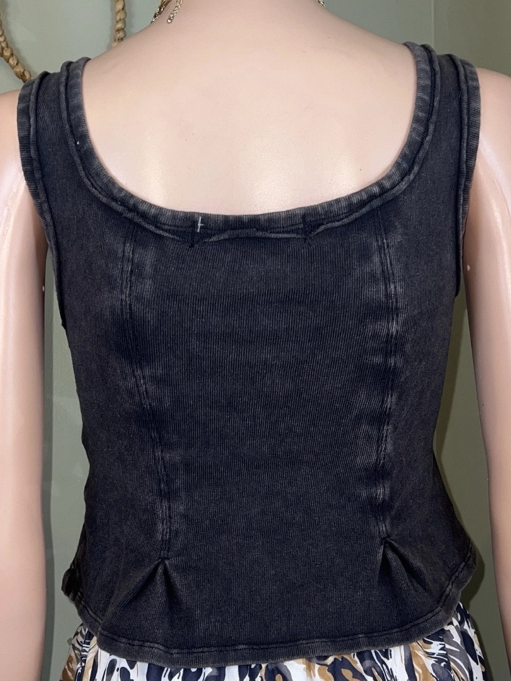 FREE PEOPLE We The Free Roller Tank / Black / XS - Picture 6 of 14